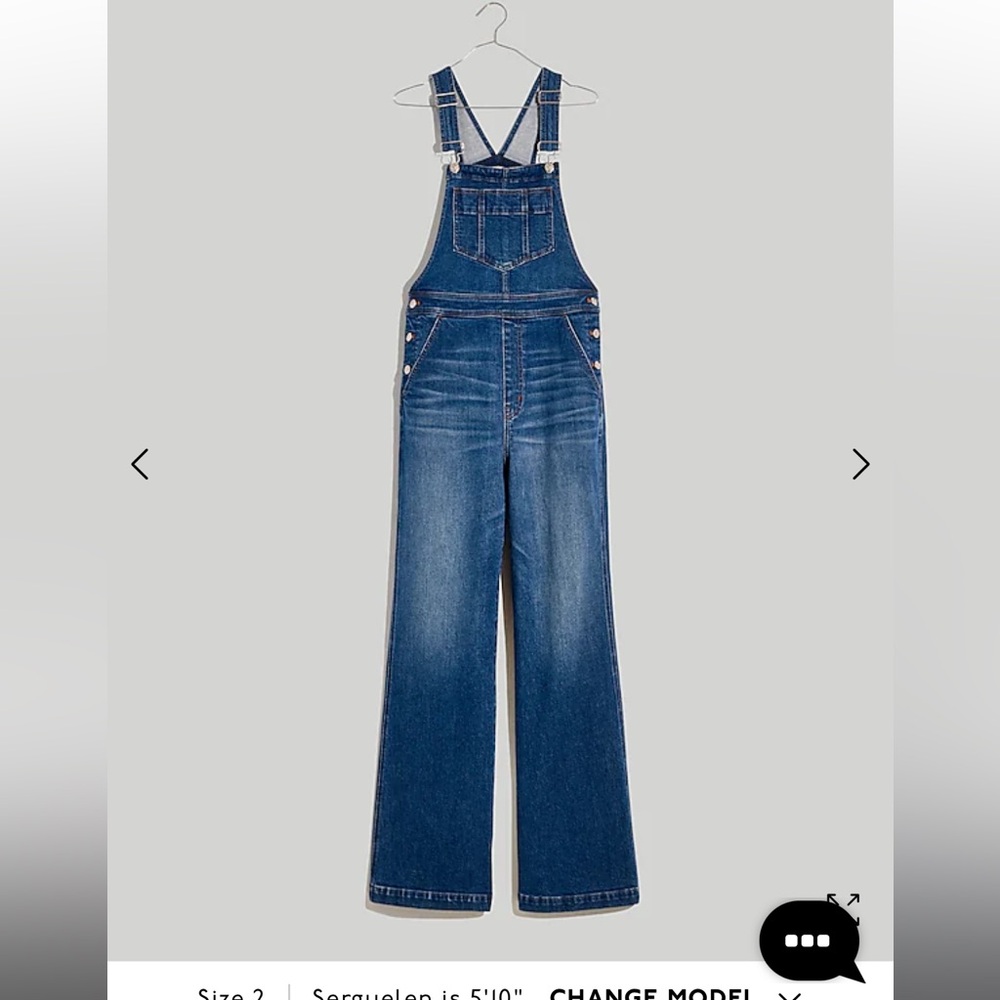 Madewell Wide leg overall